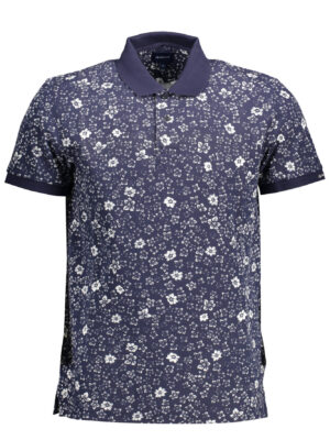 POLO GANT MANGA CORTA HOMBRE AZUL