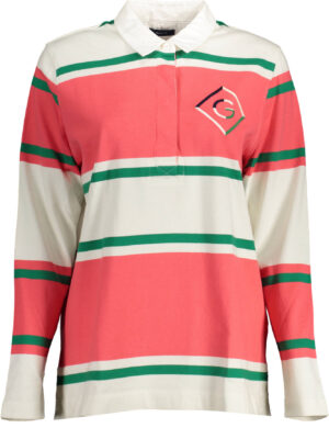 POLO ROSA DE MANGA LARGA DE MUJER GANT