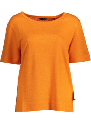 CAMISETA DE MANGA CORTA GANT PARA MUJER NARANJA