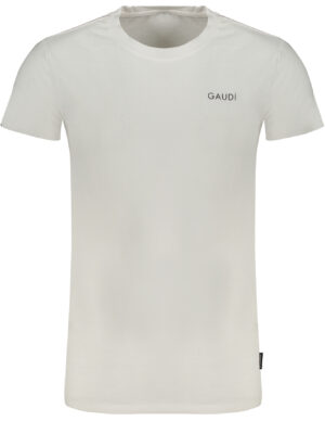 CAMISETA MANGA CORTA HOMBRE BLANCA GAUDÌ