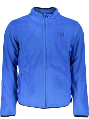SUDADERA HOMBRE CREMALLERA AZUL GIAN MARCO VENTURI