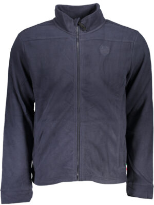 SUDADERA HOMBRE CREMALLERA AZUL GIAN MARCO VENTURI