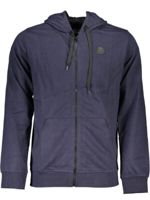 SUDADERA AZUL CON CREMALLERA DE HOMBRE GIAN MARCO VENTURI