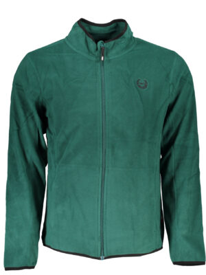 SUDADERA DE HOMBRE CON CREMALLERA VERDE GIAN MARCO VENTURI