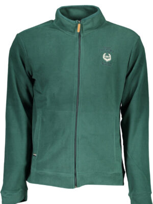 SUDADERA GIAN MARCO VENTURI CON CREMALLERA HOMBRE VERDE