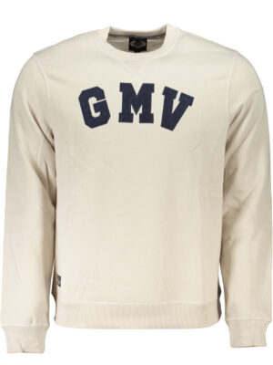 SUDADERA DE HOMBRE BLANCA SIN CREMALLERA GIAN MARCO VENTURI