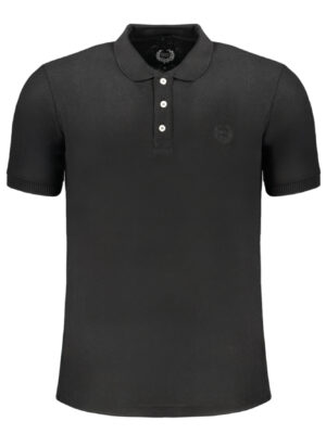 POLO DE MANGA CORTA NEGRO PARA HOMBRE GIAN MARCO VENTURI
