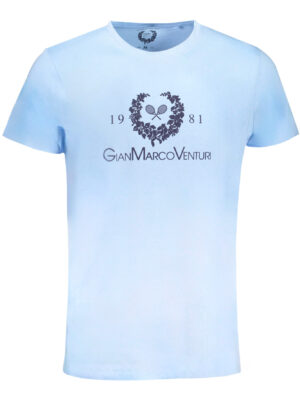 CAMISETA MANGA CORTA HOMBRE GIAN MARCO VENTURI AZUL