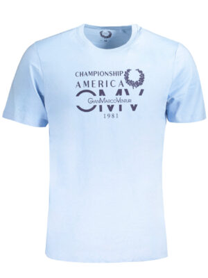CAMISETA MANGA CORTA HOMBRE GIAN MARCO VENTURI AZUL