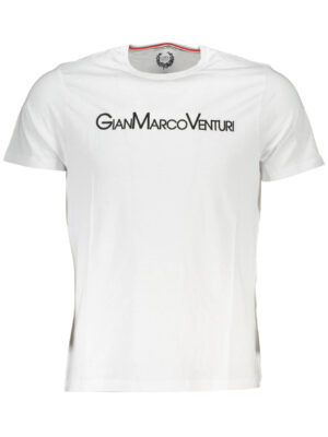 CAMISETA HOMBRE MANGA CORTA GIAN MARCO VENTURI BLANCO