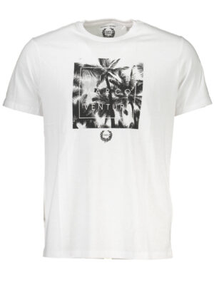 CAMISETA DE MANGA CORTA PARA HOMBRE GIAN MARCO VENTURI BLANCA