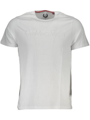 CAMISETA DE MANGA CORTA PARA HOMBRE GIAN MARCO VENTURI BLANCA