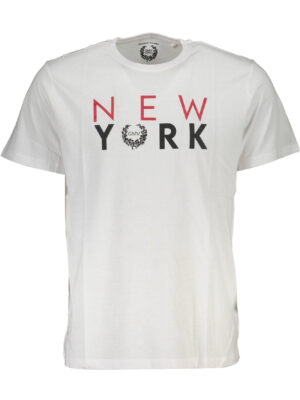 CAMISETA DE MANGA CORTA PARA HOMBRE GIAN MARCO VENTURI BLANCA