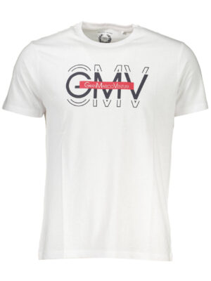 CAMISETA DE MANGA CORTA PARA HOMBRE GIAN MARCO VENTURI BLANCA