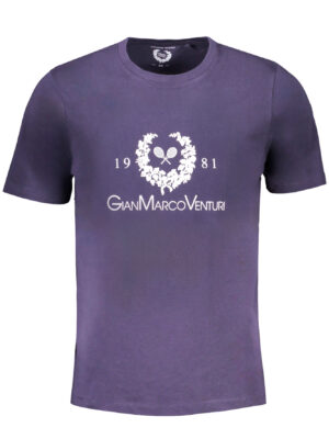 CAMISETA MANGA CORTA HOMBRE GIAN MARCO VENTURI AZUL