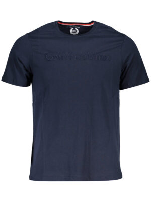 CAMISETA DE MANGA CORTA DE HOMBRE AZUL GIAN MARCO VENTURI