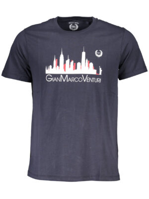 CAMISETA HOMBRE MANGA CORTA GIAN MARCO VENTURI AZUL