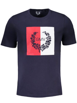 CAMISETA MANGA CORTA HOMBRE GIAN MARCO VENTURI AZUL