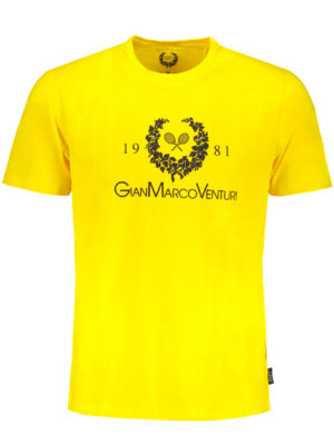 CAMISETA MANGA CORTA HOMBRE GIAN MARCO VENTURI AMARILLA