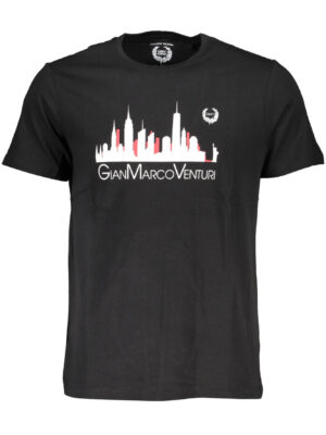 CAMISETA MANGA CORTA GIAN MARCO VENTURI HOMBRE NEGRO