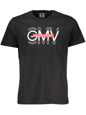 CAMISETA DE MANGA CORTA PARA HOMBRE GIAN MARCO VENTURI NEGRA