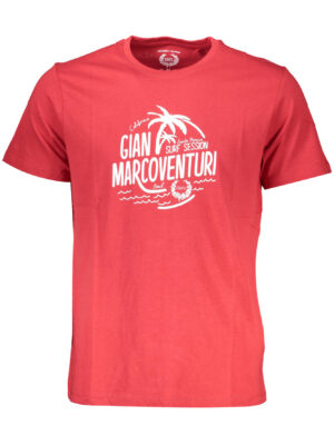 CAMISETA MANGA CORTA HOMBRE GIAN MARCO VENTURI ROJA