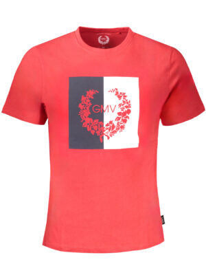 CAMISETA MANGA CORTA HOMBRE GIAN MARCO VENTURI ROJA