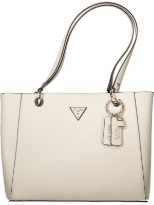 BOLSO GUESS JEANS MUJER BEIGE
