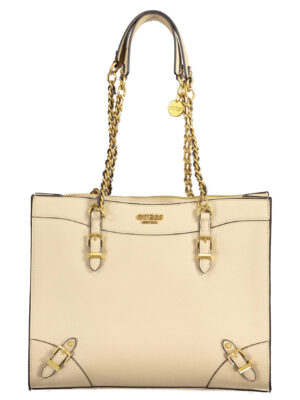 BOLSO MUJER GUESS JEANS BEIGE