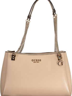 BOLSO MUJER GUESS JEANS BEIGE