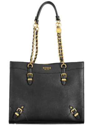BOLSO MUJER GUESS JEANS NEGRO