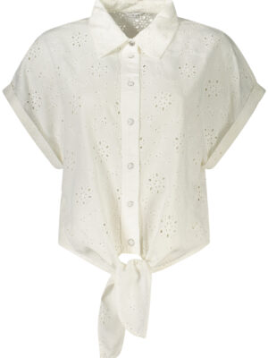 Camisa de manga corta GUESS JEANS para mujer blanca