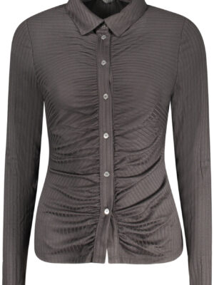 CAMISA MANGA LARGA GUESS JEANS MUJER NEGRA