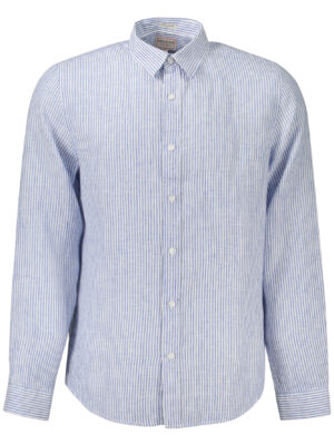 CAMISA GUESS JEANS MANGA LARGA HOMBRE AZUL