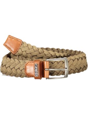 CINTURÓN GUESS JEANS PARA HOMBRE VERDE