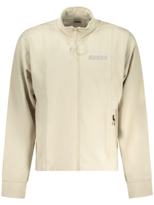 SUDADERA CON CREMALLERA PARA HOMBRE GUESS JEANS BEIGE