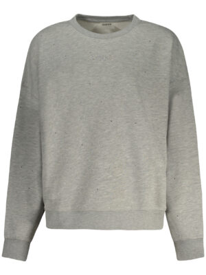 SUDADERA GUESS JEANS SIN CREMALLERA MUJER GRIS