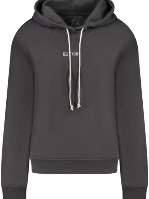 SUDADERA GUESS JEANS SIN CREMALLERA MUJER NEGRA