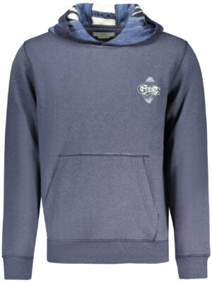 SUDADERA GUESS JEANS SIN CREMALLERA HOMBRE AZUL