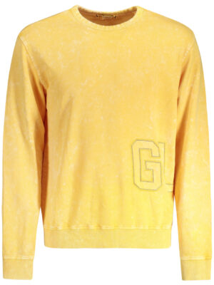 SUDADERA GUESS JEANS SIN CREMALLERA HOMBRE AMARILLA
