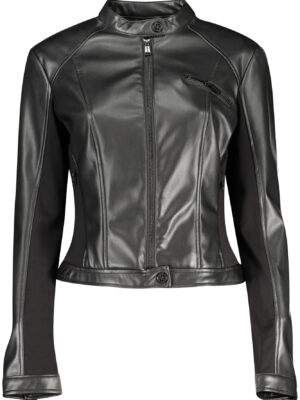 CHAQUETA DEPORTIVA GUESS JEANS MUJER NEGRO