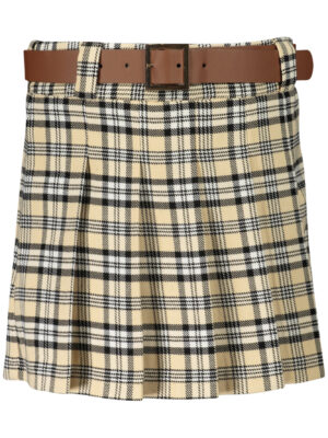 FALDA CORTA GUESS JEANS NIÑA BEIGE