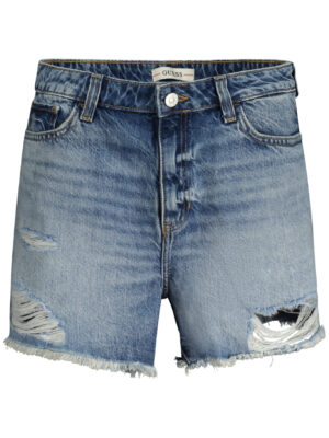 GUESS JEANS JEANS SHORT MUJER AZUL