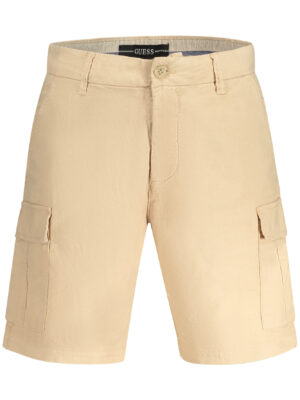 PANTALONES BERMUDAS PARA HOMBRE GUESS JEANS BEIGE