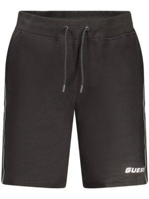 PANTALONES CORTOS GUESS JEANS HOMBRE NEGRO