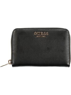 BILLETERA GUESS JEANS NEGRO MUJER