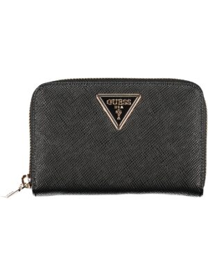 BILLETERA GUESS JEANS NEGRO MUJER