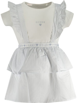 CAMISETA GUESS JEANS MANGA CORTA NIÑA BLANCA