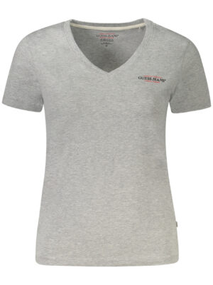 CAMISETA DE MANGA CORTA GUESS JEANS MUJER GRIS