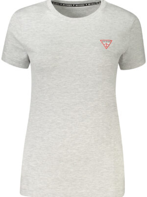 CAMISETA DE MANGA CORTA GUESS JEANS MUJER GRIS